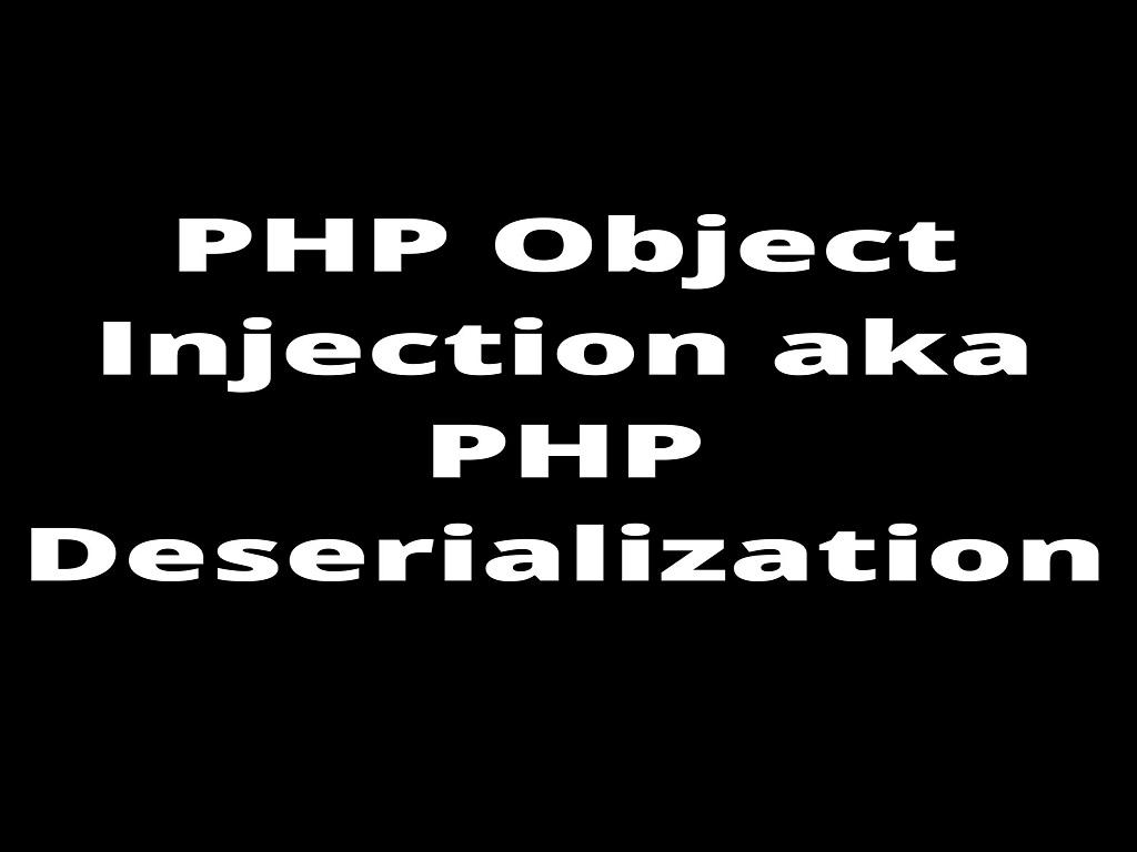 PHP-Deserialization