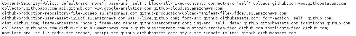 content security policy